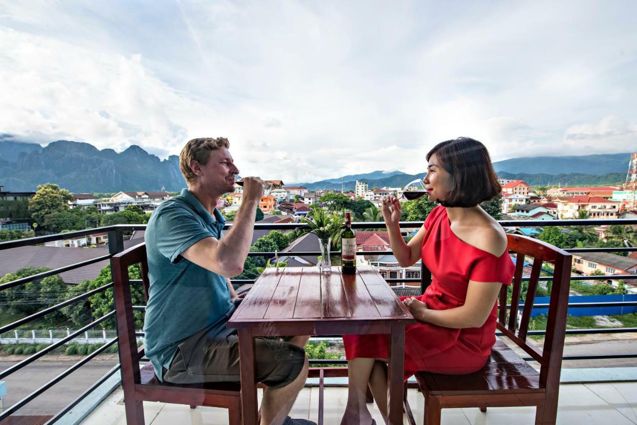 Annecy Hotel Vang Vieng Eksteriør billede