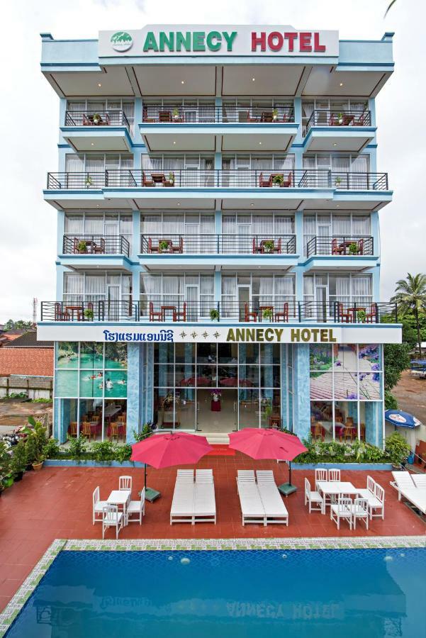 Annecy Hotel Vang Vieng Eksteriør billede