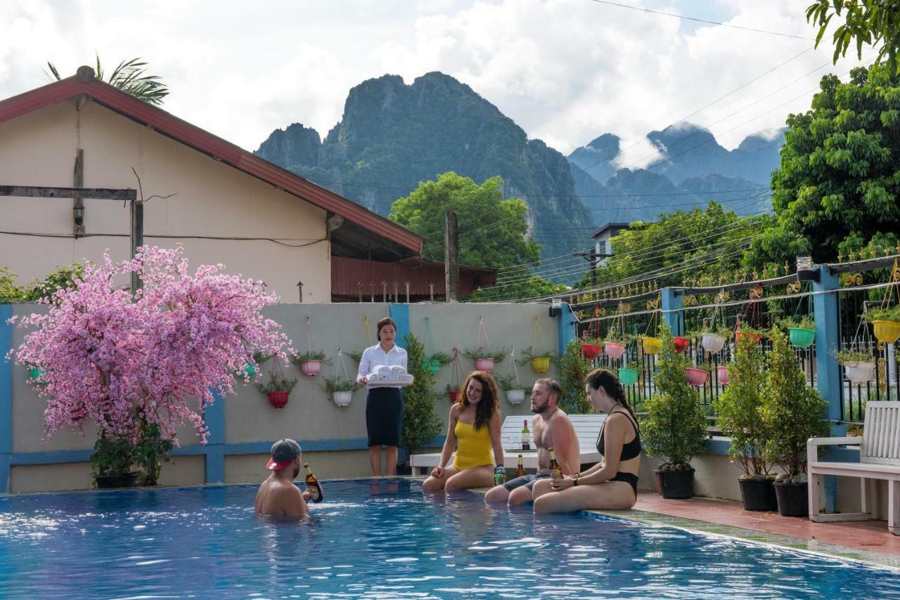 Annecy Hotel Vang Vieng Eksteriør billede
